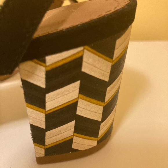 Anthropologie Block Heel Sandals - Picture 3 of 4